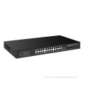 24Ports CCTV PoE Network Switch with Gigabit COMBO